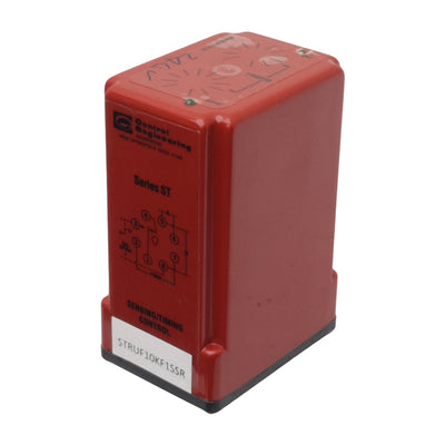 Used Control Engineering STRUF10KF1SSR Sensing/Timing Control Relay 10KRes-1s, 240VAC