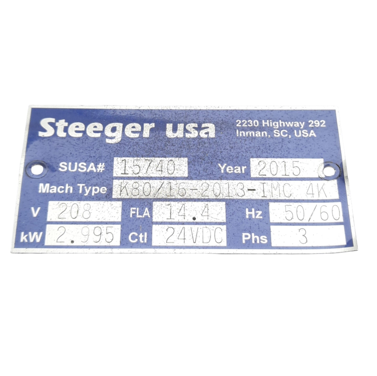 Used Steeger 16 Carrier Horn Gear Plate For K80/16-2013-IMC 4K Braiding Machine