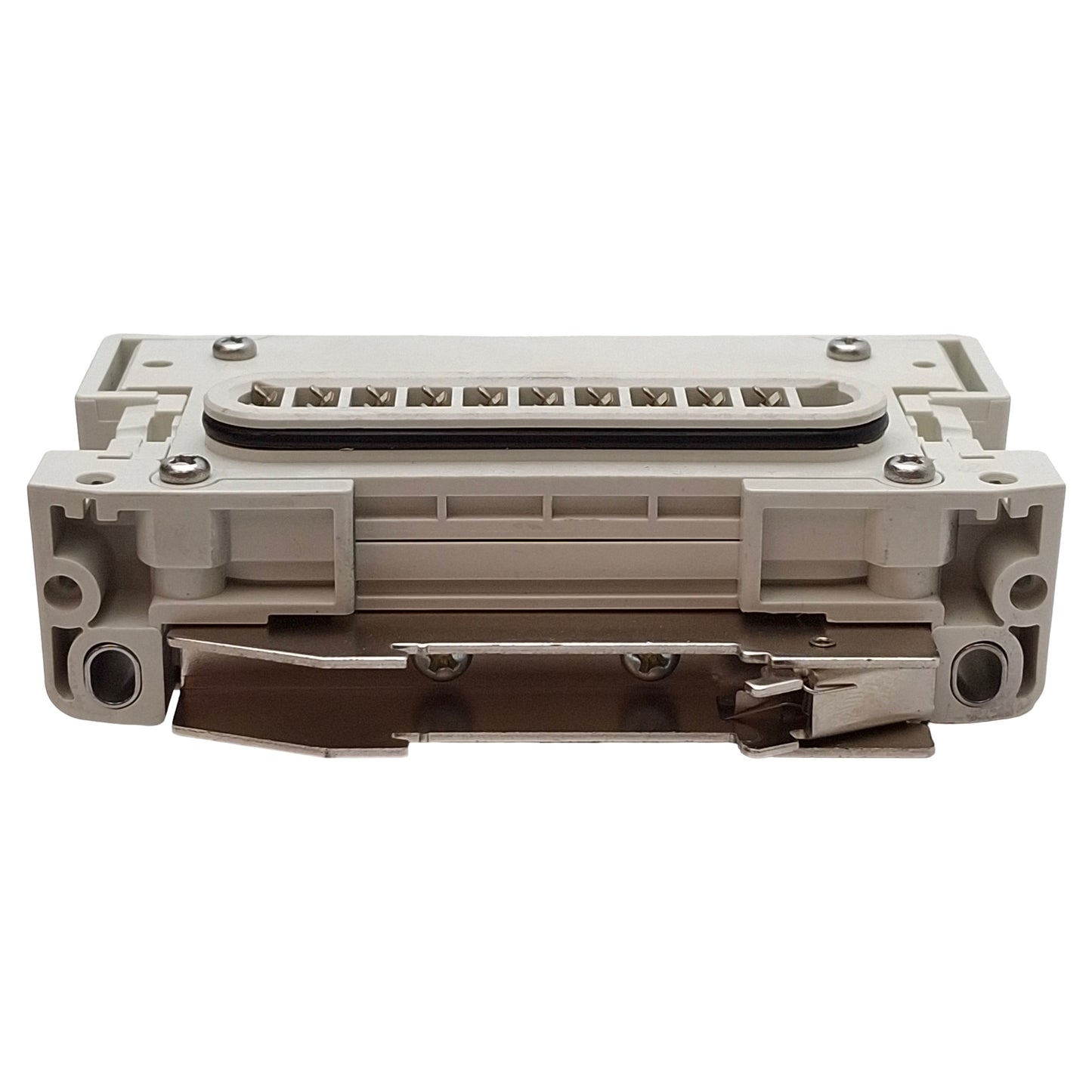 Used SMC EX600-ED2 Fieldbus Device End Plate, M12 5-Pin Male, 24VDC 2A, DIN Rail