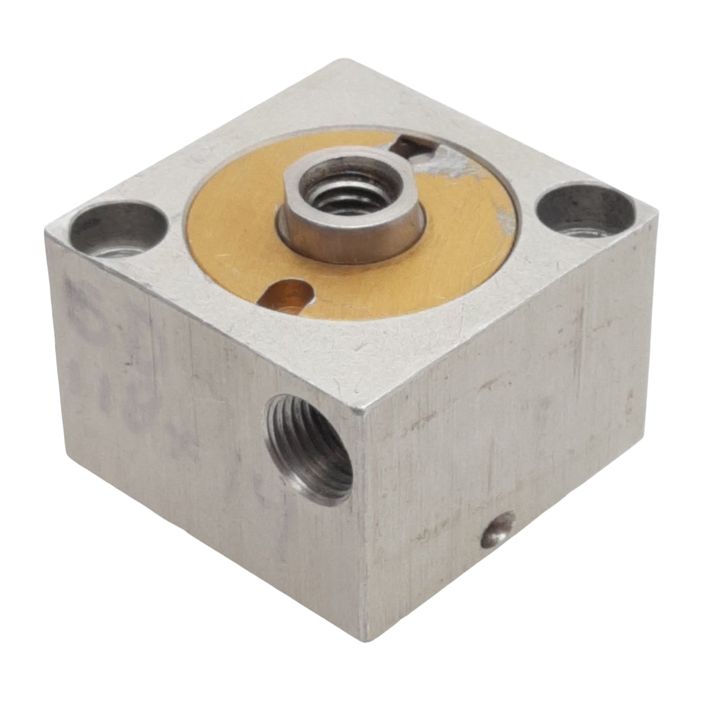 Used Compact SD118X14 Pneumatic Cylinder, ø1-1/8in Bore, 1/4in Stroke, 1/8in NPT