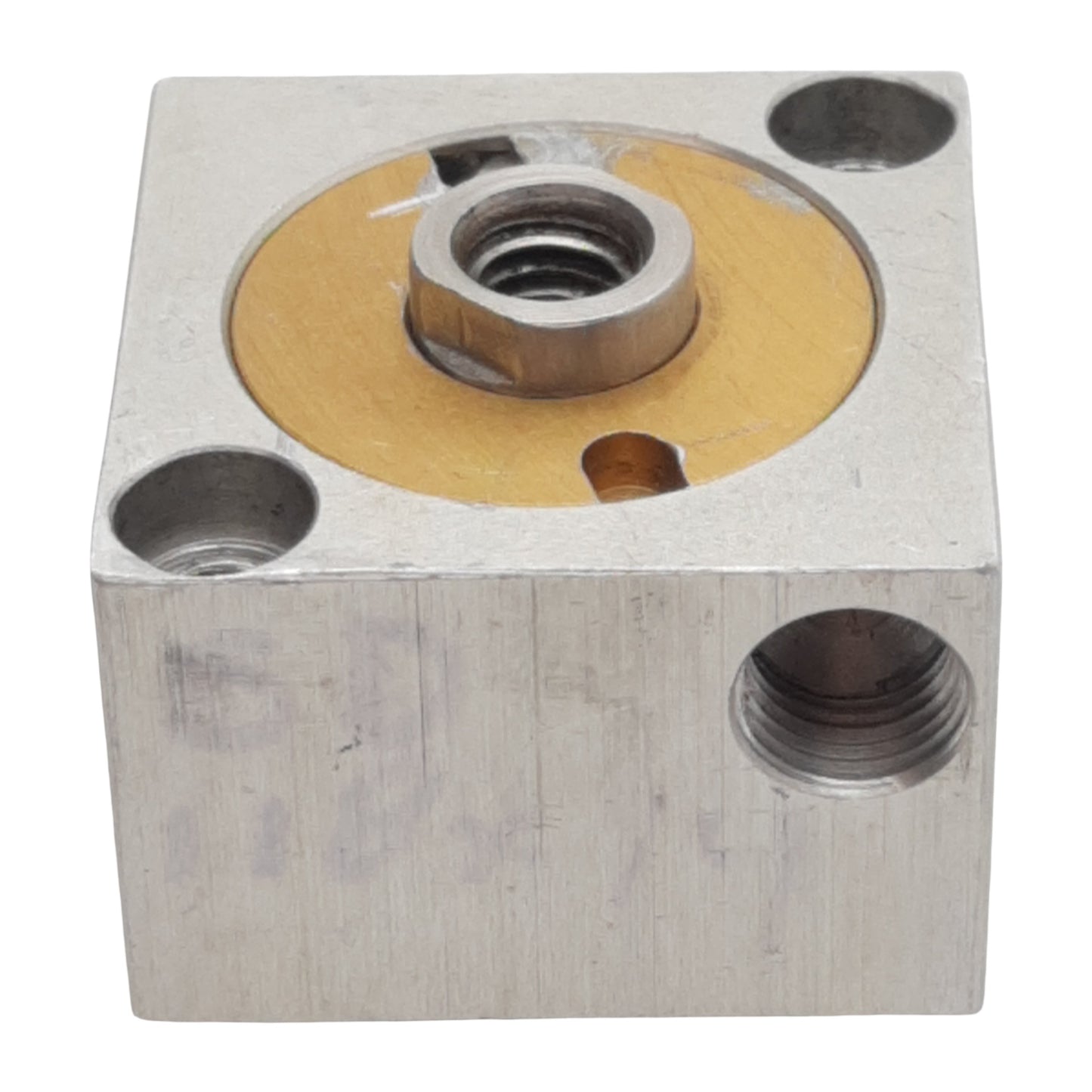 Used Compact SD118X14 Pneumatic Cylinder, ø1-1/8in Bore, 1/4in Stroke, 1/8in NPT