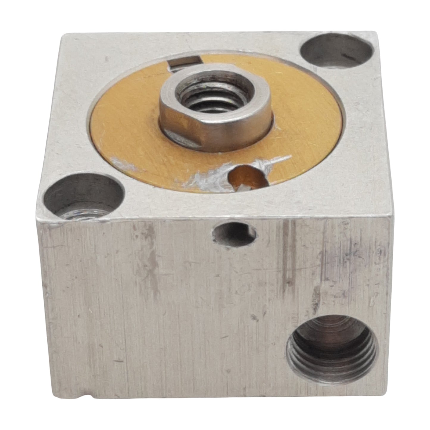 Used Compact SD118X14 Pneumatic Cylinder, ø1-1/8in Bore, 1/4in Stroke, 1/8in NPT