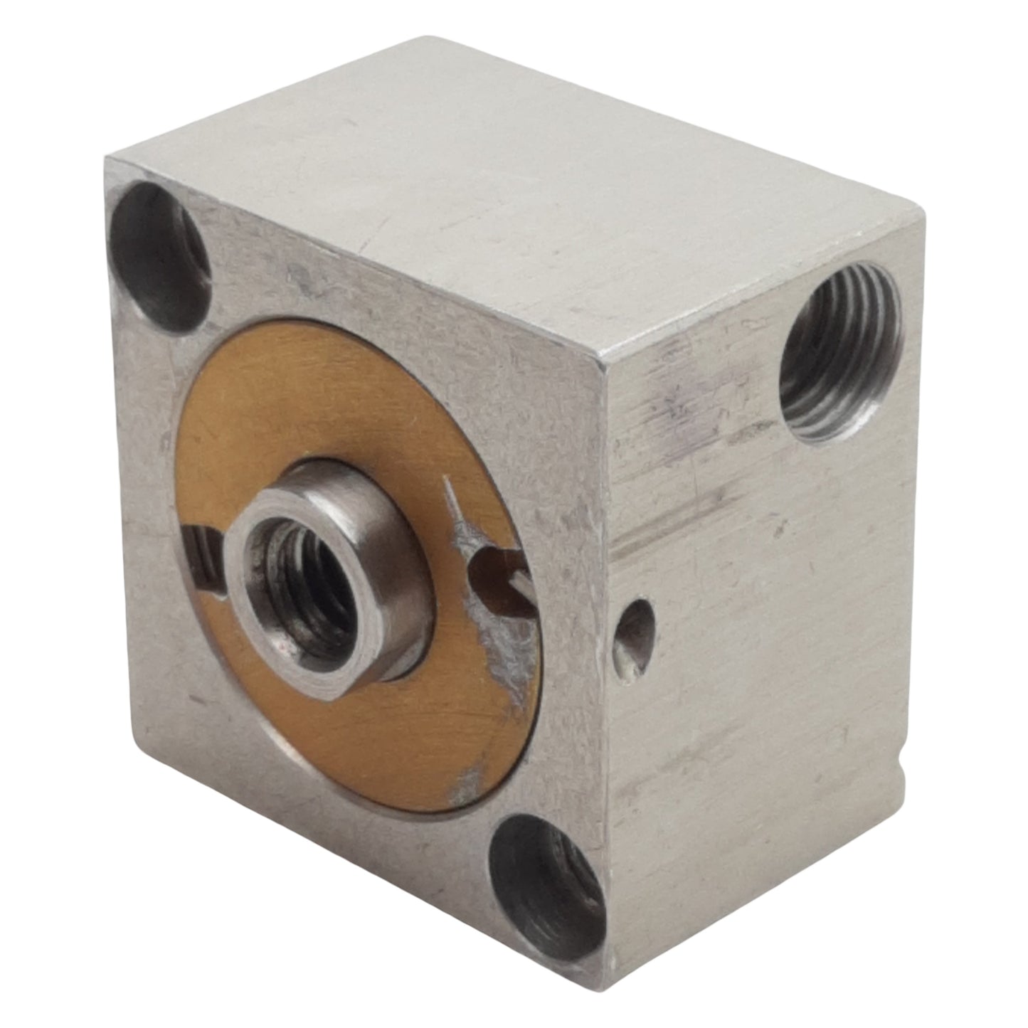 Used Compact SD118X14 Pneumatic Cylinder, ø1-1/8in Bore, 1/4in Stroke, 1/8in NPT