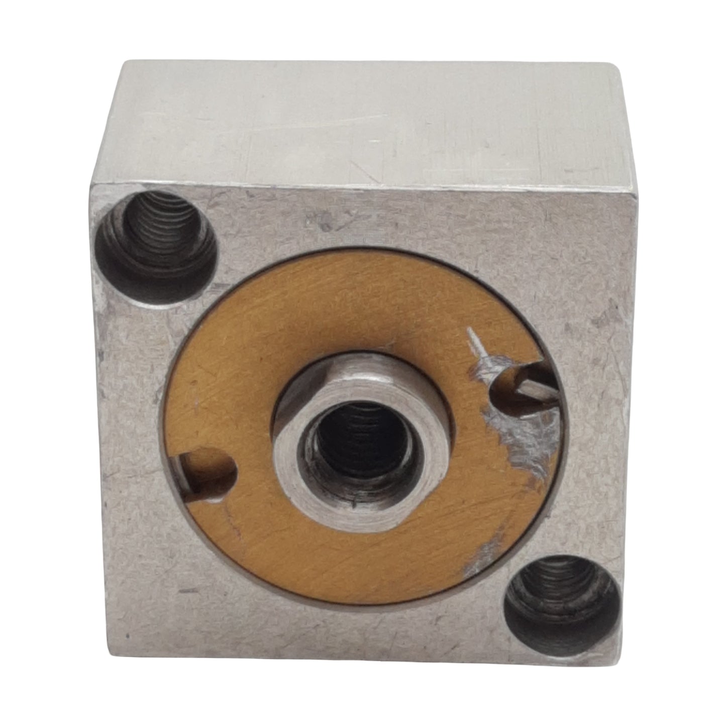 Used Compact SD118X14 Pneumatic Cylinder, ø1-1/8in Bore, 1/4in Stroke, 1/8in NPT