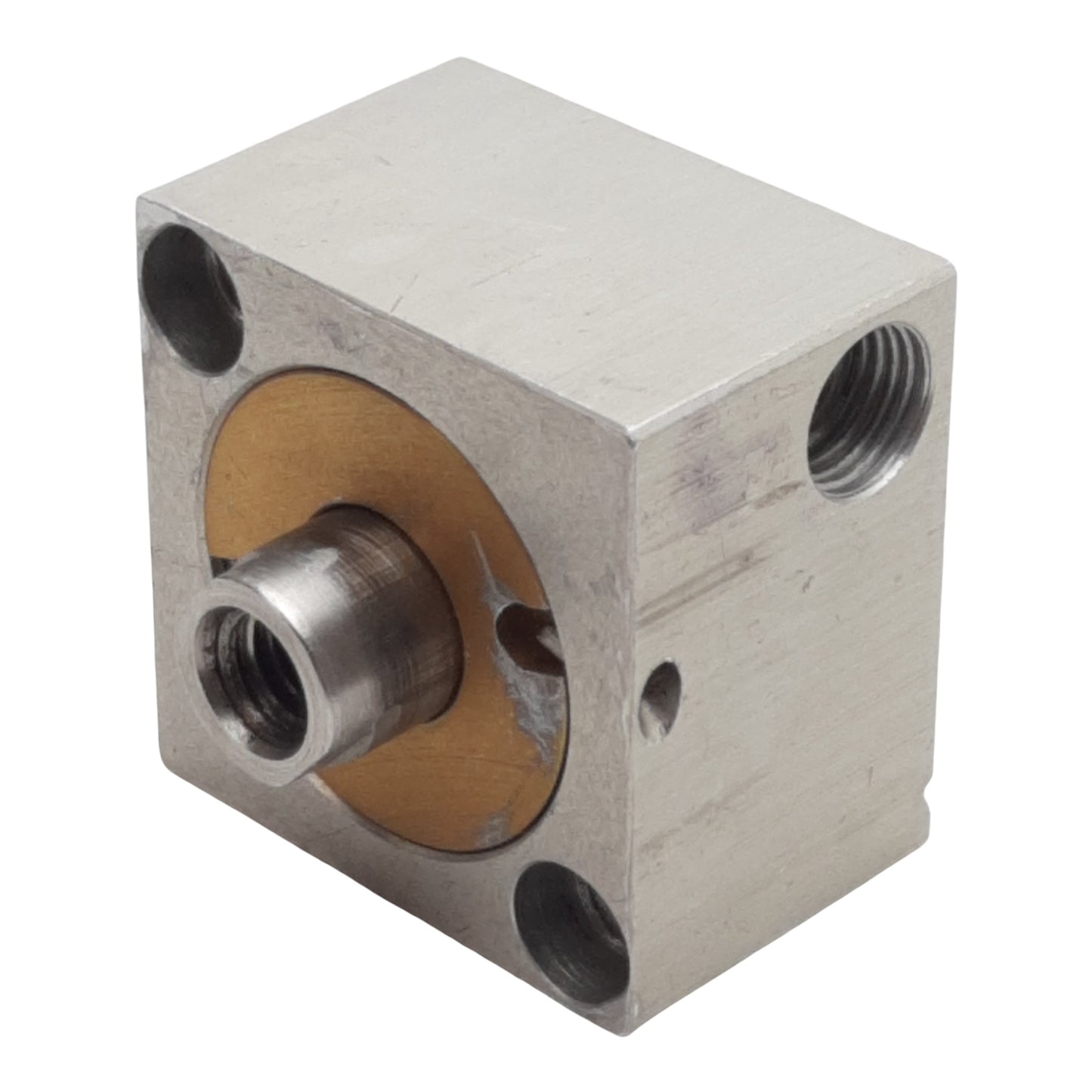 Used Compact SD118X14 Pneumatic Cylinder, ø1-1/8in Bore, 1/4in Stroke, 1/8in NPT