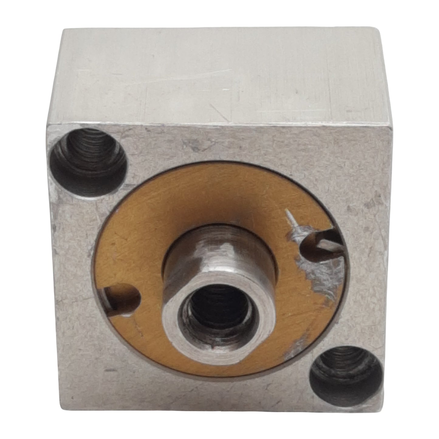 Used Compact SD118X14 Pneumatic Cylinder, ø1-1/8in Bore, 1/4in Stroke, 1/8in NPT