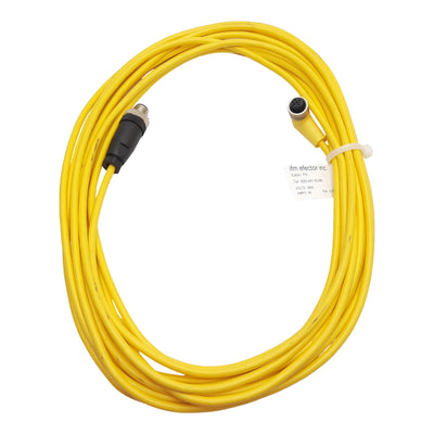 New IFM Efector E18306 Cordset, 5-Pin M12 Male to 5-Pin M12 Female, 4A 300VAC, 10m