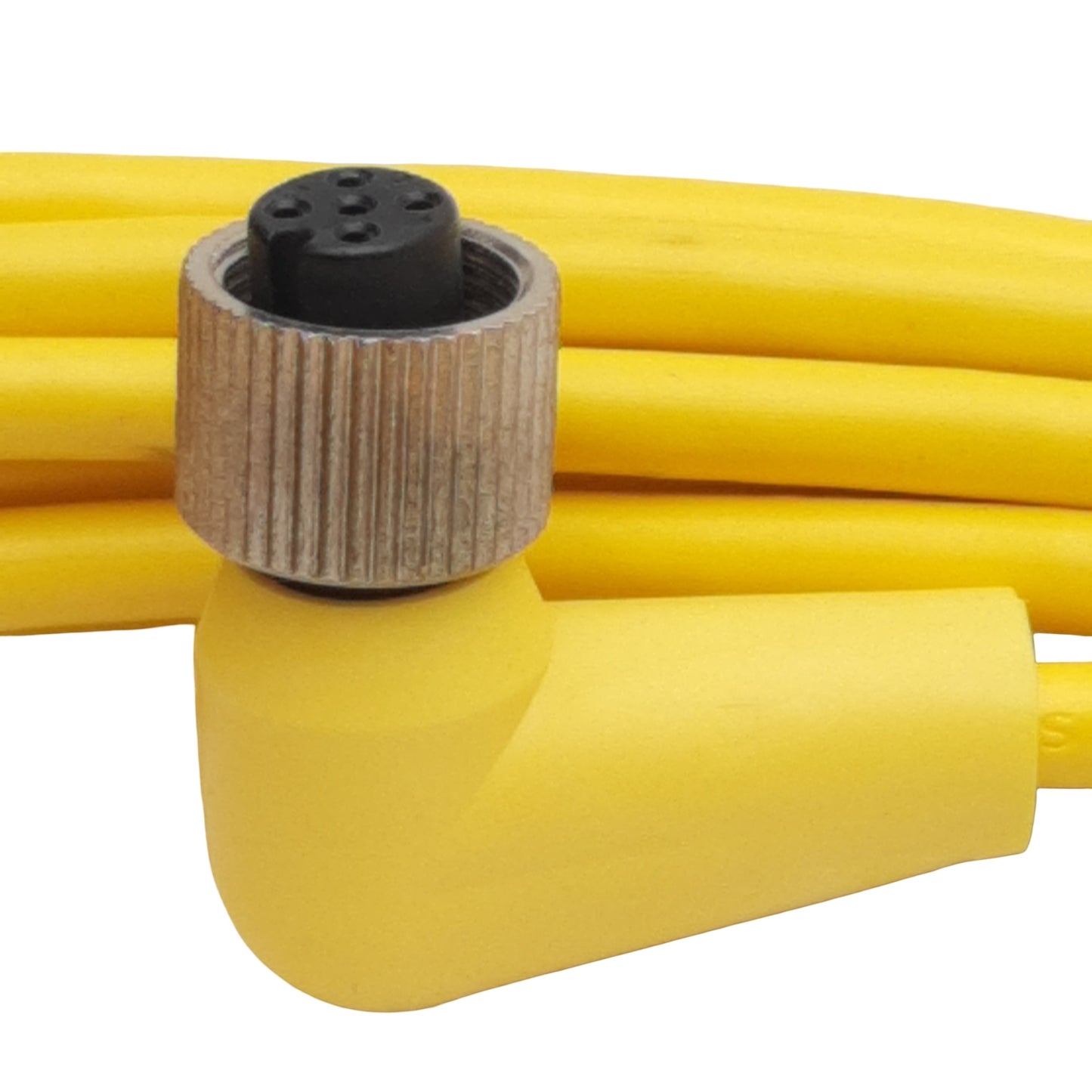 New IFM Efector E18306 Cordset, 5-Pin M12 Male to 5-Pin M12 Female, 4A 300VAC, 10m