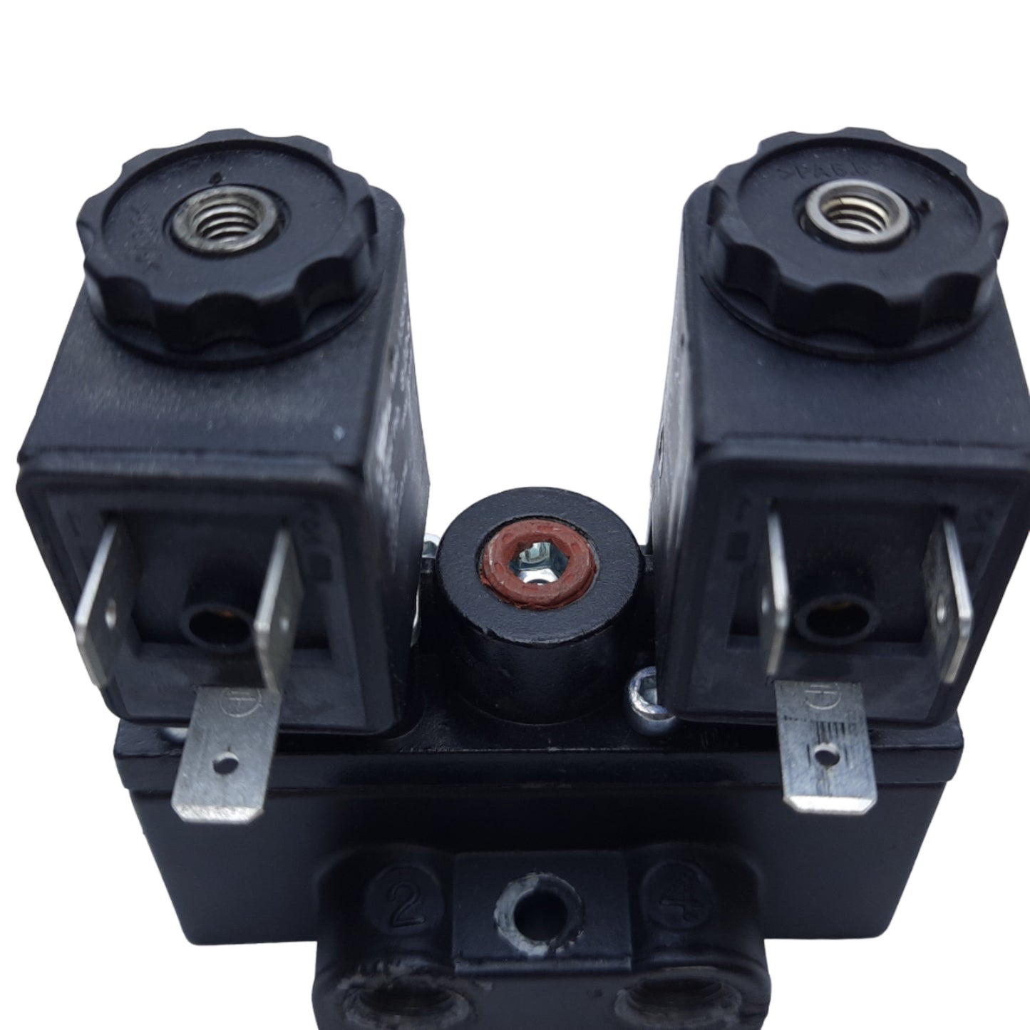 Used Ingersoll A211SD-024-D-G Pneumatic Valve 2-Pos 4-Way, Vac to 150 PSI, 24VDC Coil