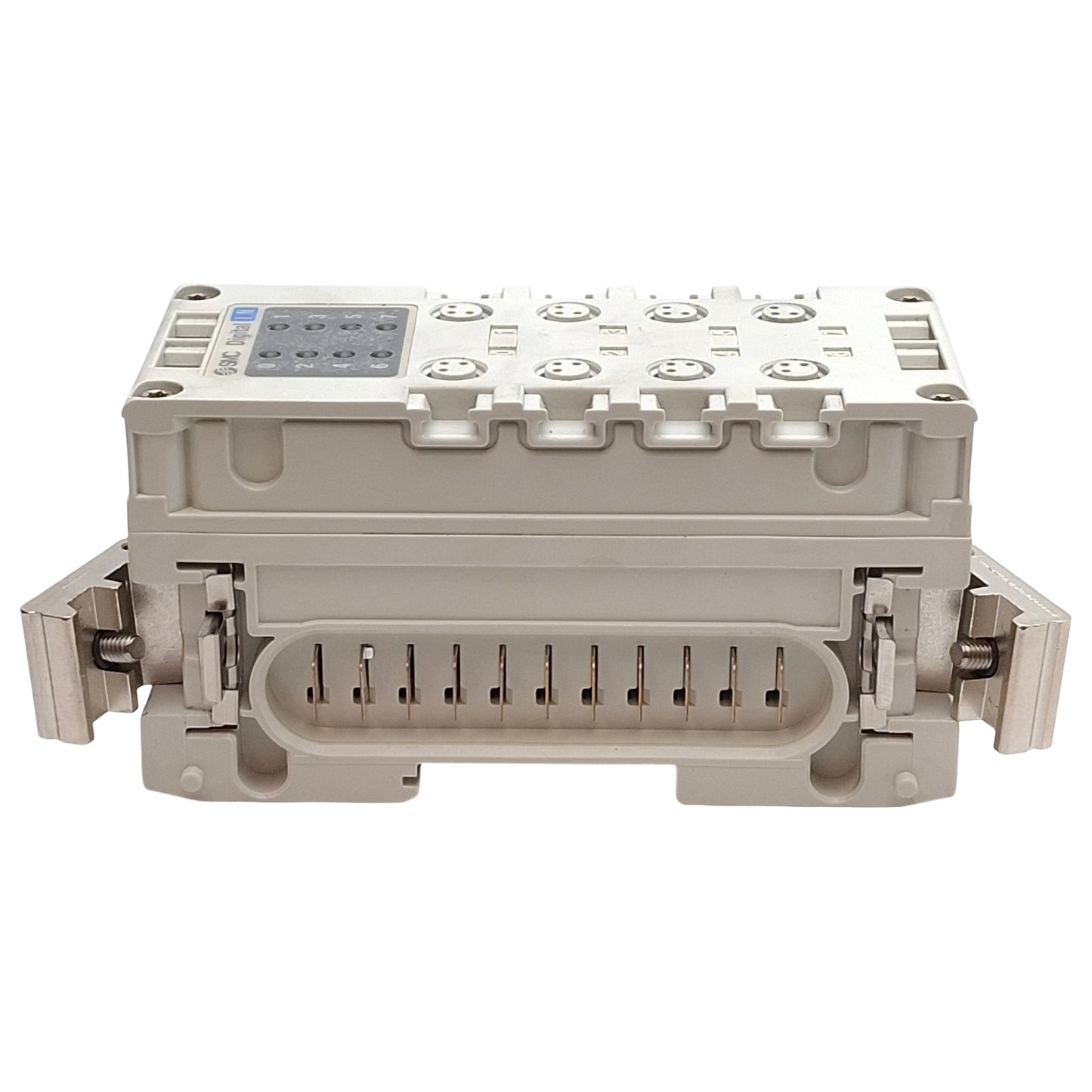 New SMC EX600-DXPC Digital Input Module, 8-Input, PNP, M8 3-Pin Female, 24VDC