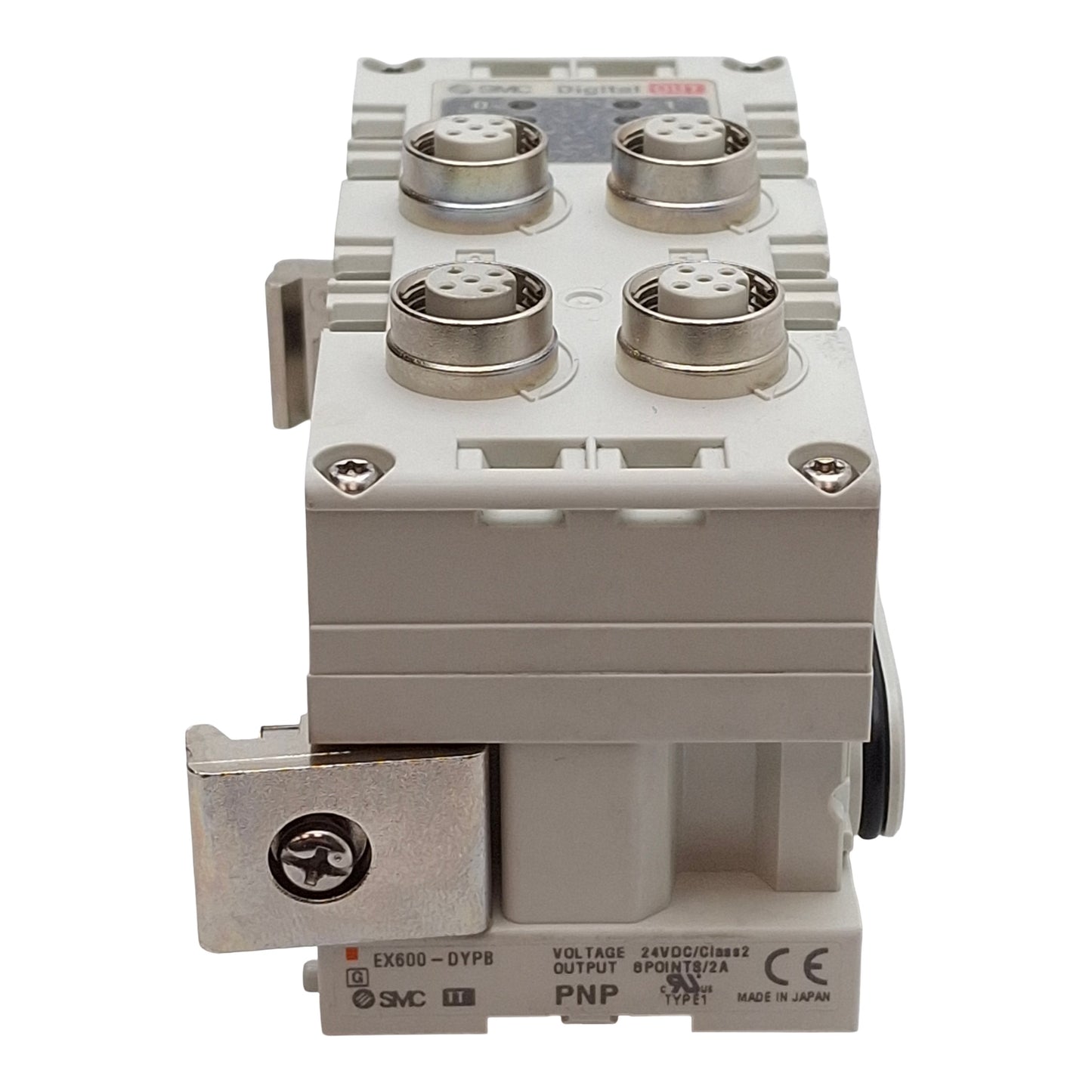 Used SMC EX600-DYPB Fieldbus System Digital Output Unit, 8-Point PNP M12 5-Pin 24VDC