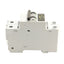 Used Lot of 2 AEG Elfa E82S C16 Circuit Breaker, 2-Poles, 16A, 277/480VAC, DIN Rail