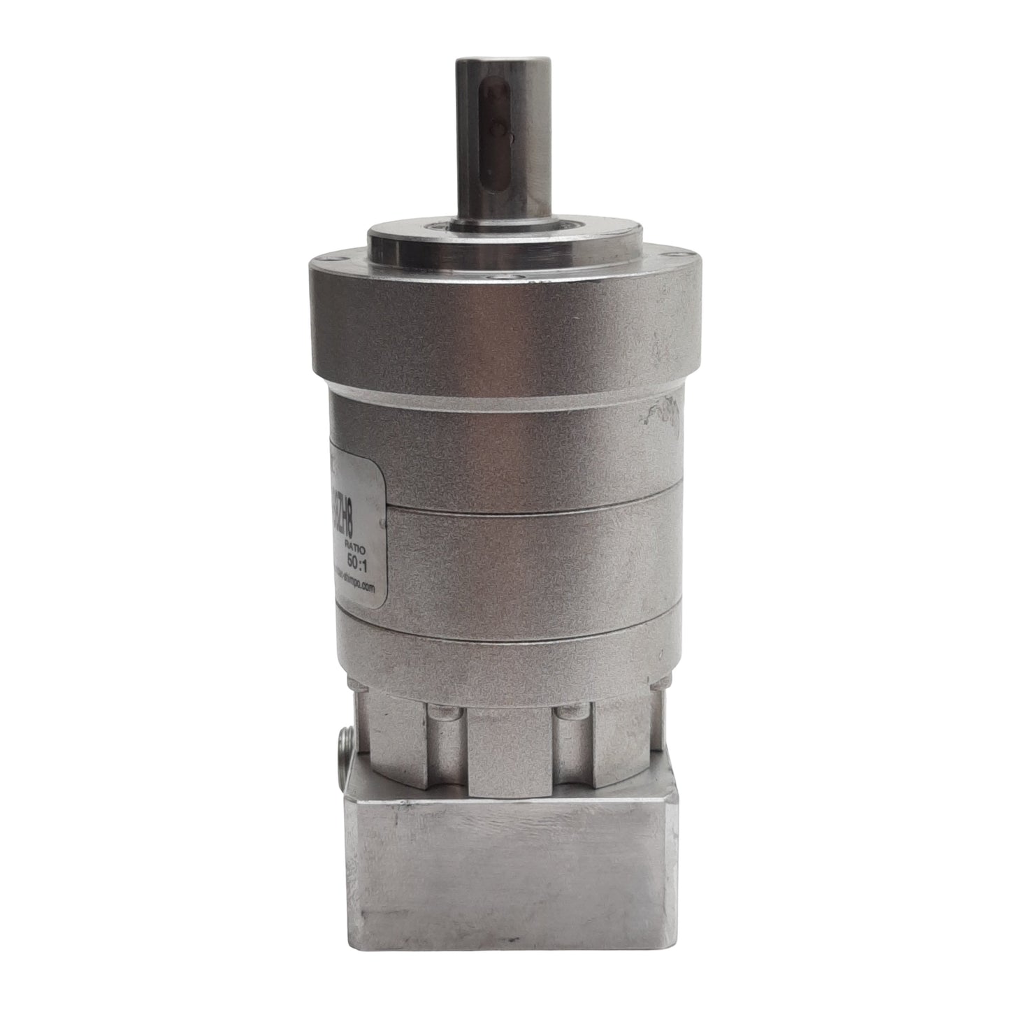Used Nidec VRL-050B-50-K7-S8ZH8 Planetary Gearbox, 50:1, 15Nm, 19.5mm Shaft, 8500rpm