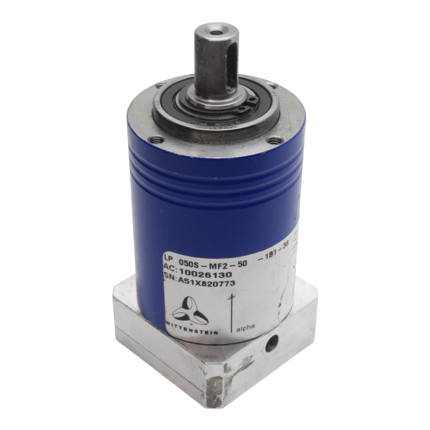 Used Wittenstein Alpha LP 050S-MF2-50-1B1-3S Servo Gearbox, 50:1, ø12mm Shaft, 6.5Nm