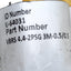 Used Turck VBRS 4.4-2PSG 3M-0.5/0.5 2-Branch Splitter Cable, 4-pin M12 Eurofast Male