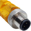 Used Turck VBRS 4.4-2PSG 3M-0.5/0.5 2-Branch Splitter Cable, 4-pin M12 Eurofast Male