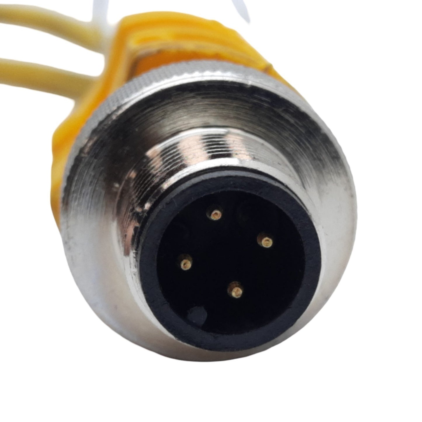 Used Turck VBRS 4.4-2PSG 3M-0.5/0.5 2-Branch Splitter Cable, 4-pin M12 Eurofast Male