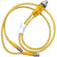 Used Turck VBRS 4.4-2PSG 3M-0.5/0.5 2-Branch Splitter Cable, 4-pin M12 Eurofast Male