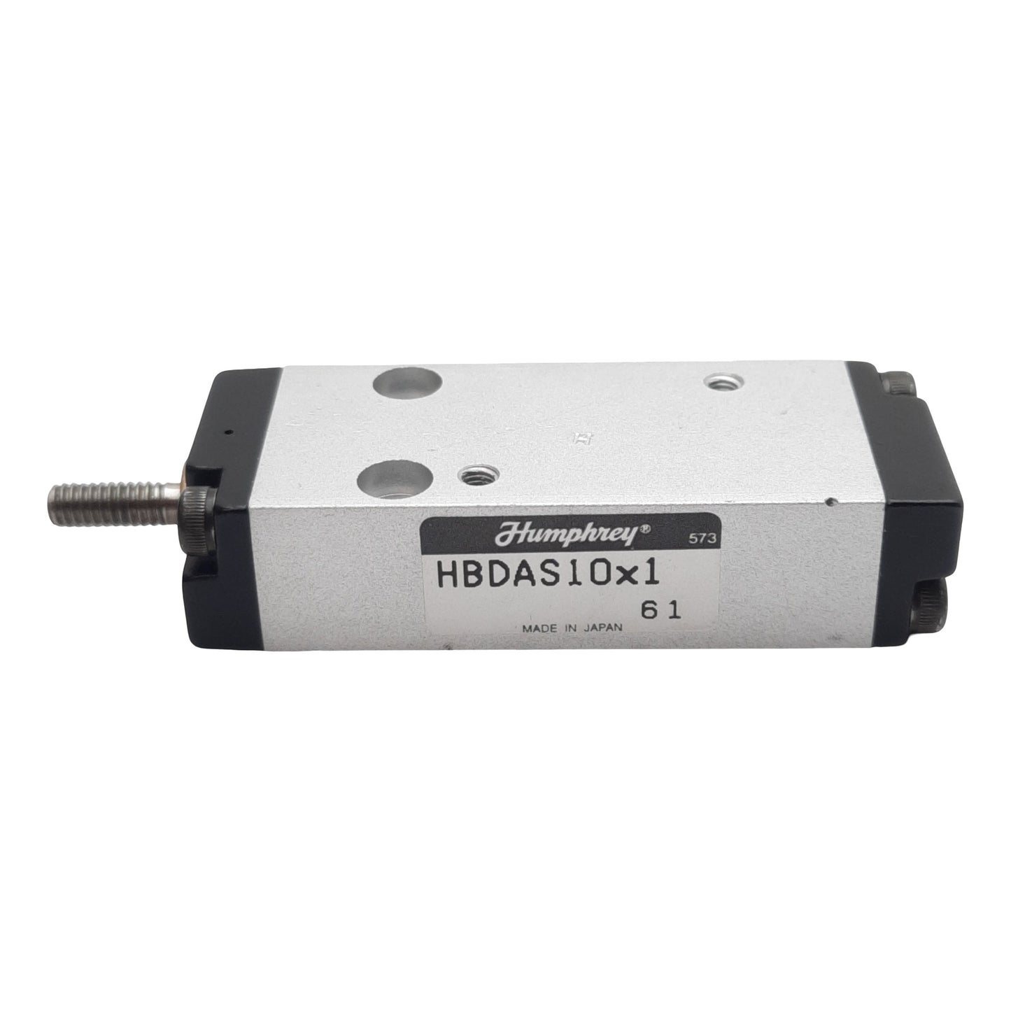 Used Humphrey HBDAS10X1 Pneumatic Cylinder, ø10mm Bore, 1in Stroke, M3, 100psi