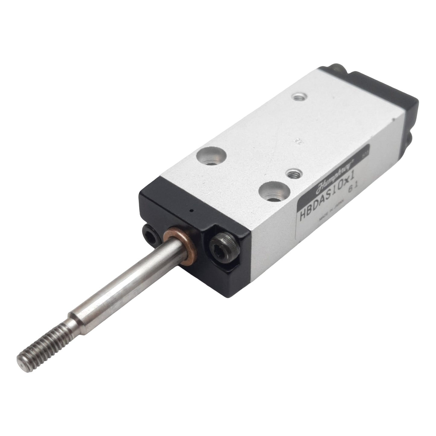 Used Humphrey HBDAS10X1 Pneumatic Cylinder, ø10mm Bore, 1in Stroke, M3, 100psi