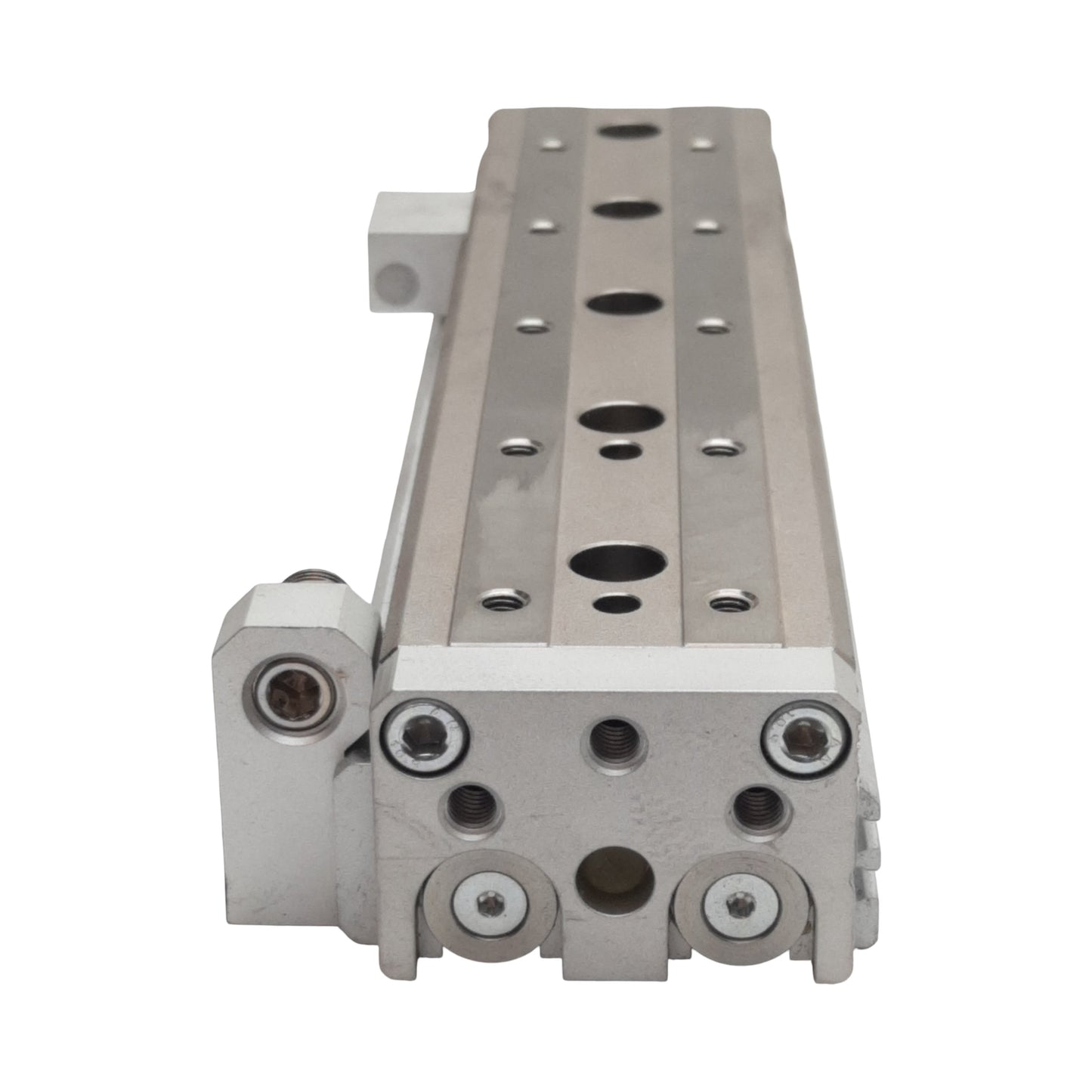 Used SMC MXQ16-125 Pneumatic Slide Table, ø16mm Bore, 125mm Stroke, M5, 0.15-0.7MPa