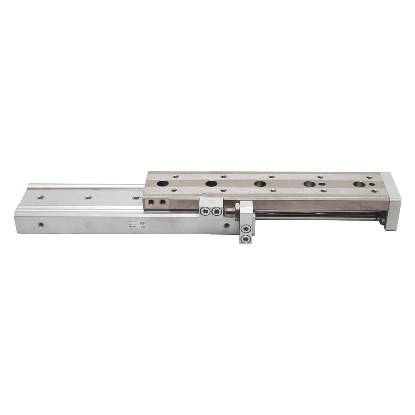 Used SMC MXQ16-125 Pneumatic Slide Table, ø16mm Bore, 125mm Stroke, M5, 0.15-0.7MPa