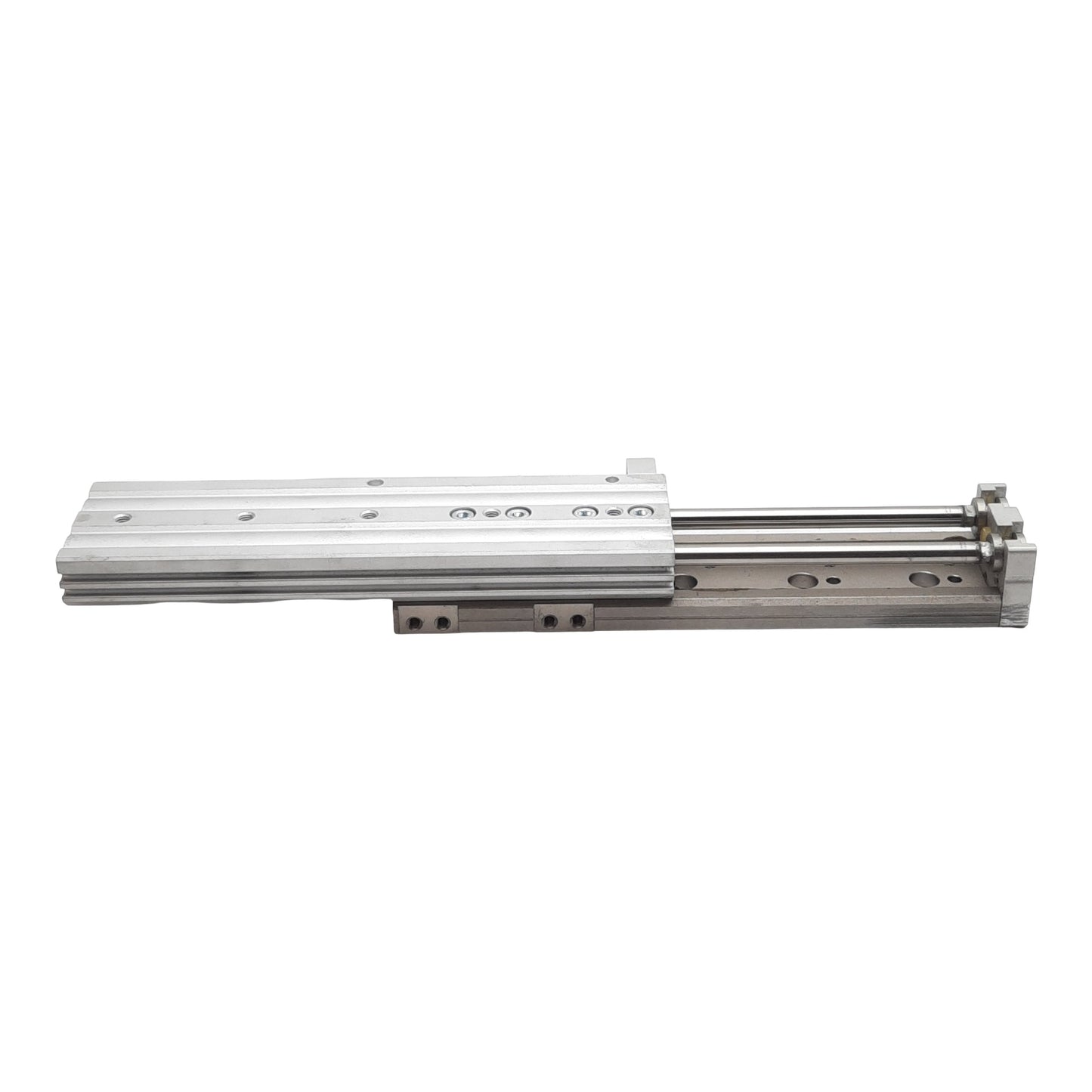 Used SMC MXQ16-125 Pneumatic Slide Table, ø16mm Bore, 125mm Stroke, M5, 0.15-0.7MPa