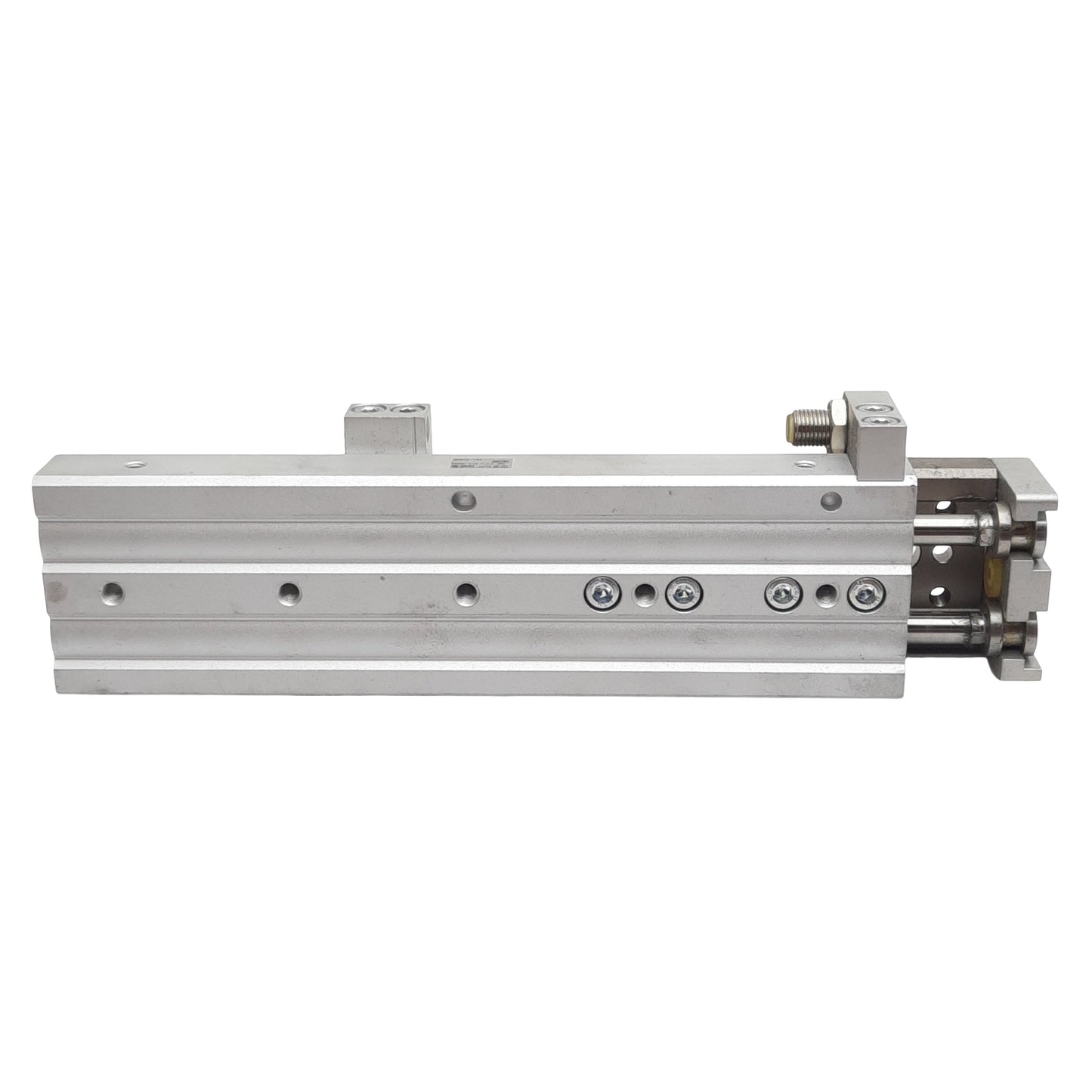 Used SMC MXQ16-125 Pneumatic Slide Table, ø16mm Bore, 125mm Stroke, M5, 0.15-0.7MPa