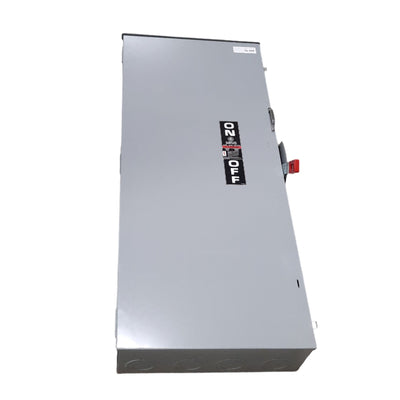 New – Open box ABB TH3365R Enclosed Disconnect Switch 3-Pole, 600VAC/250VDC 400A, 53 x 22 x 8in