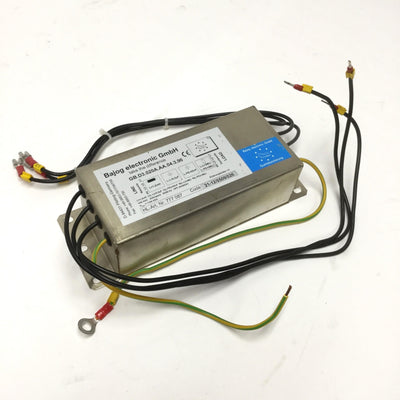 Used Bajog GB.D3.020A.AA.04.3.96 Three-Phase Main Line Power Filter, 440VAC 20A