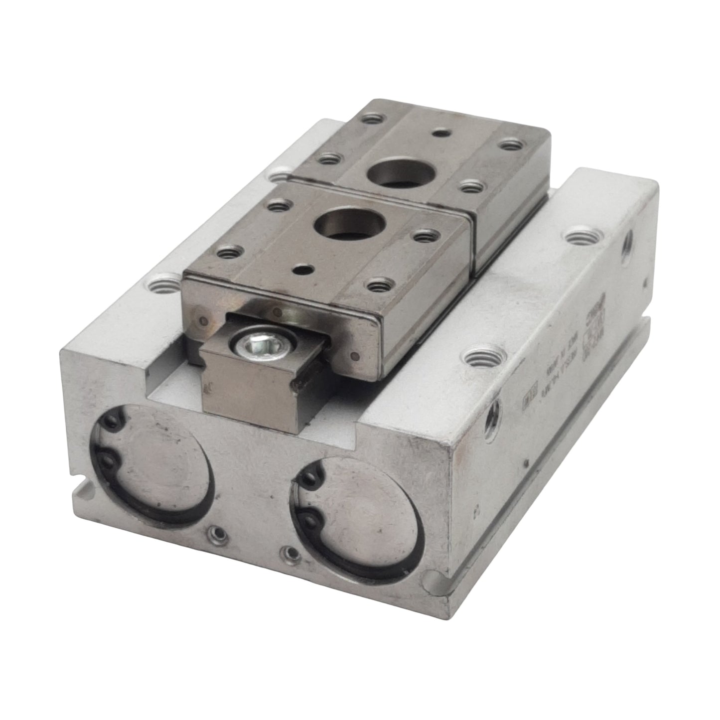 Used SMC MHF2-20D Pneumatic Gripper, ø20mm Bore, 20mm Stroke, 141N, M6, 0.1-0.7MPa