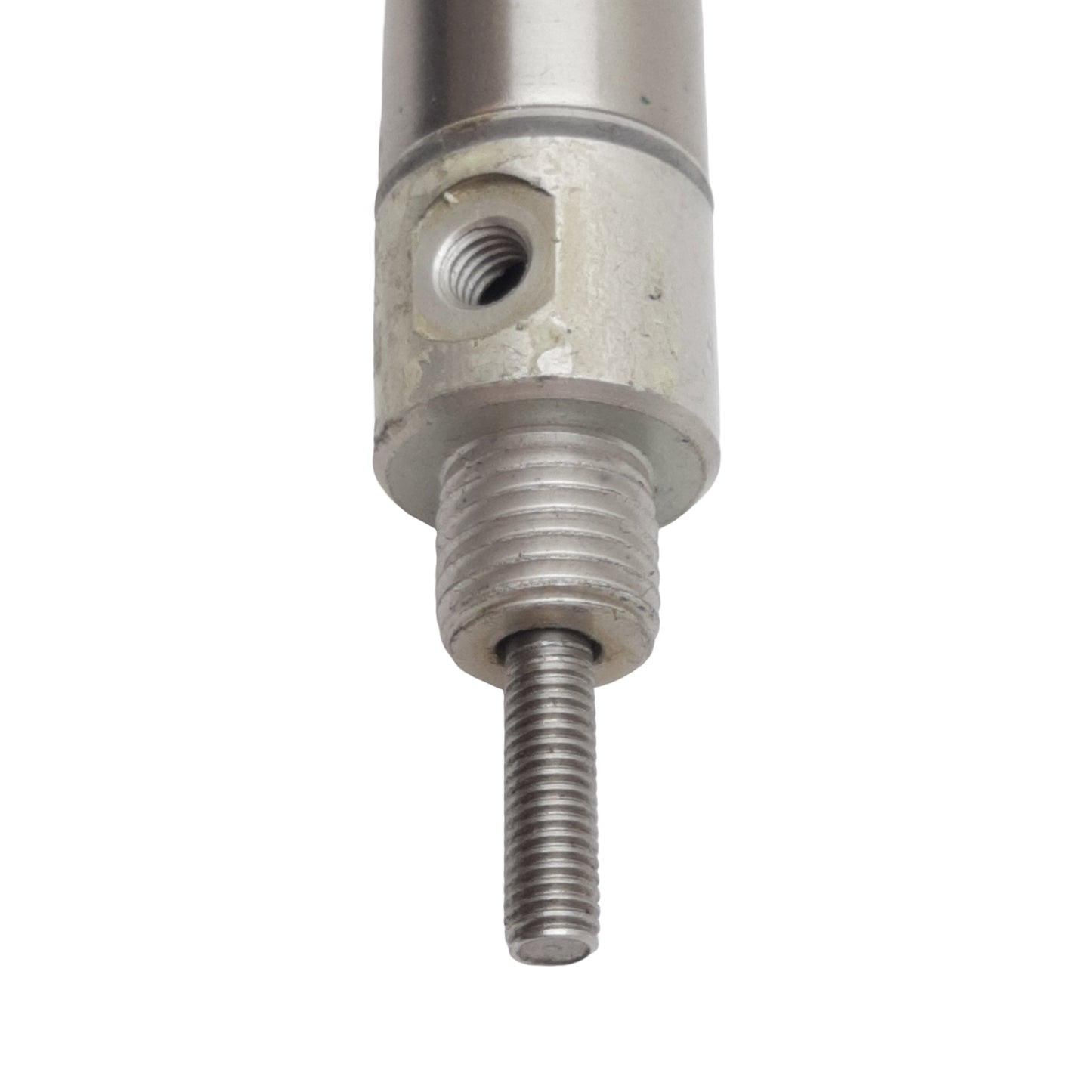 Used Clippard SDR-10-4 Pneumatic Cylinder, ø5/8in Bore, 4in Stroke, #10-32, 250psi