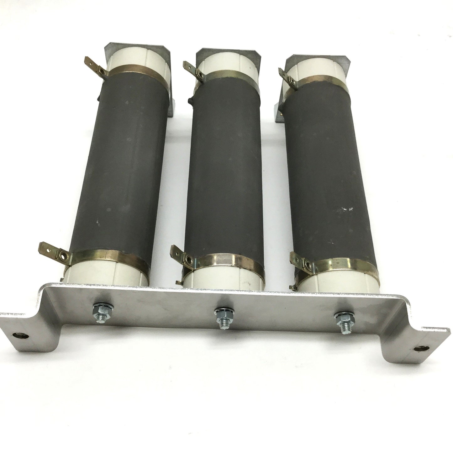 Used Lot of 3 Frizlen FZW160X45S-1,8KΩ5 Wirewound Tubular Resistors 150W, 1.8kOhm