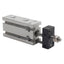 Used SMC CDUK10-10D Pneumatic Cylinder, ø10mm Bore, 10mm Stroke, M5, 0.7MPa