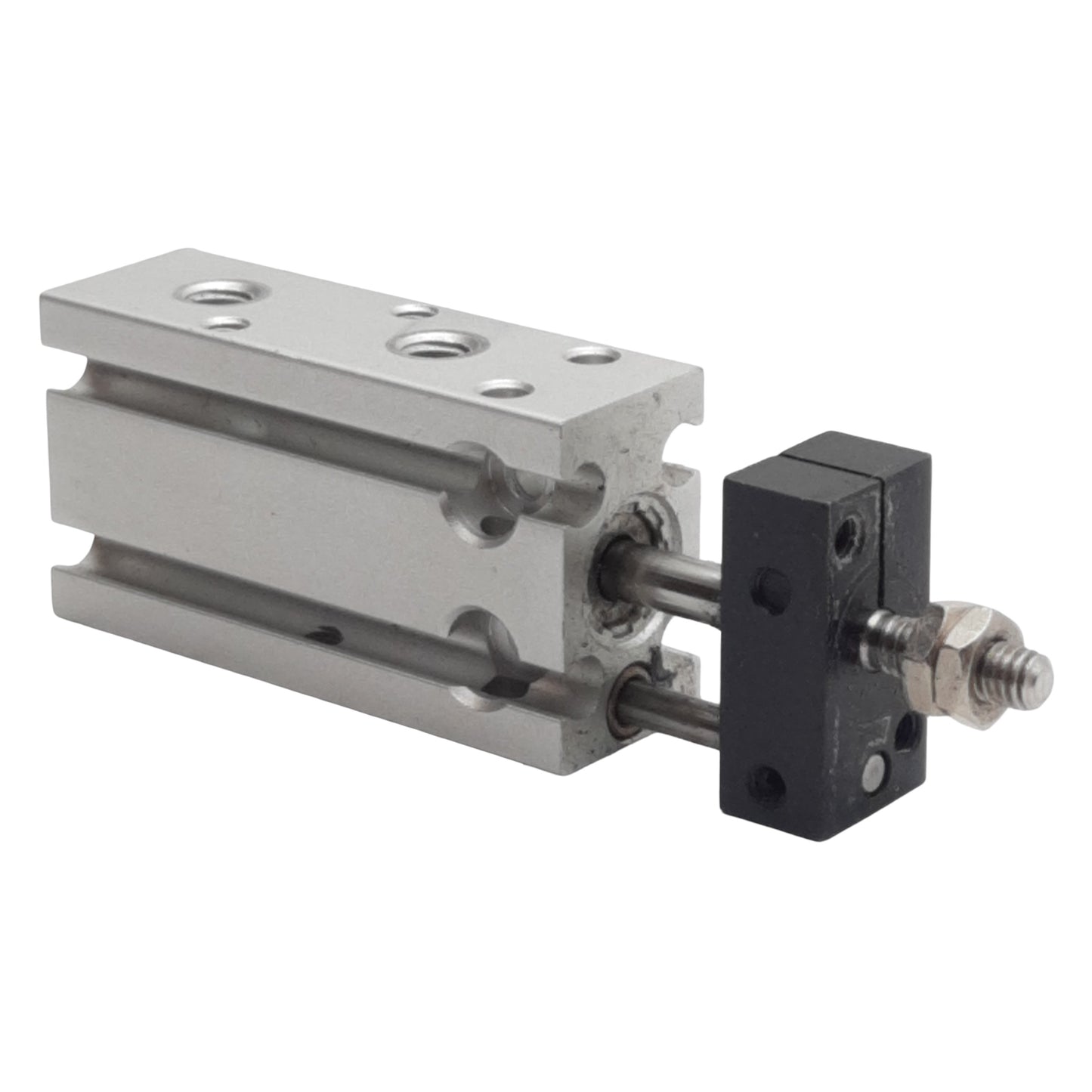 Used SMC CDUK10-10D Pneumatic Cylinder, ø10mm Bore, 10mm Stroke, M5, 0.7MPa