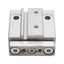 Used SMC MGJ10-10 Compact Guided Cylinder, ø10mm Bore, 10mm Stroke, M3, 0.7MPa