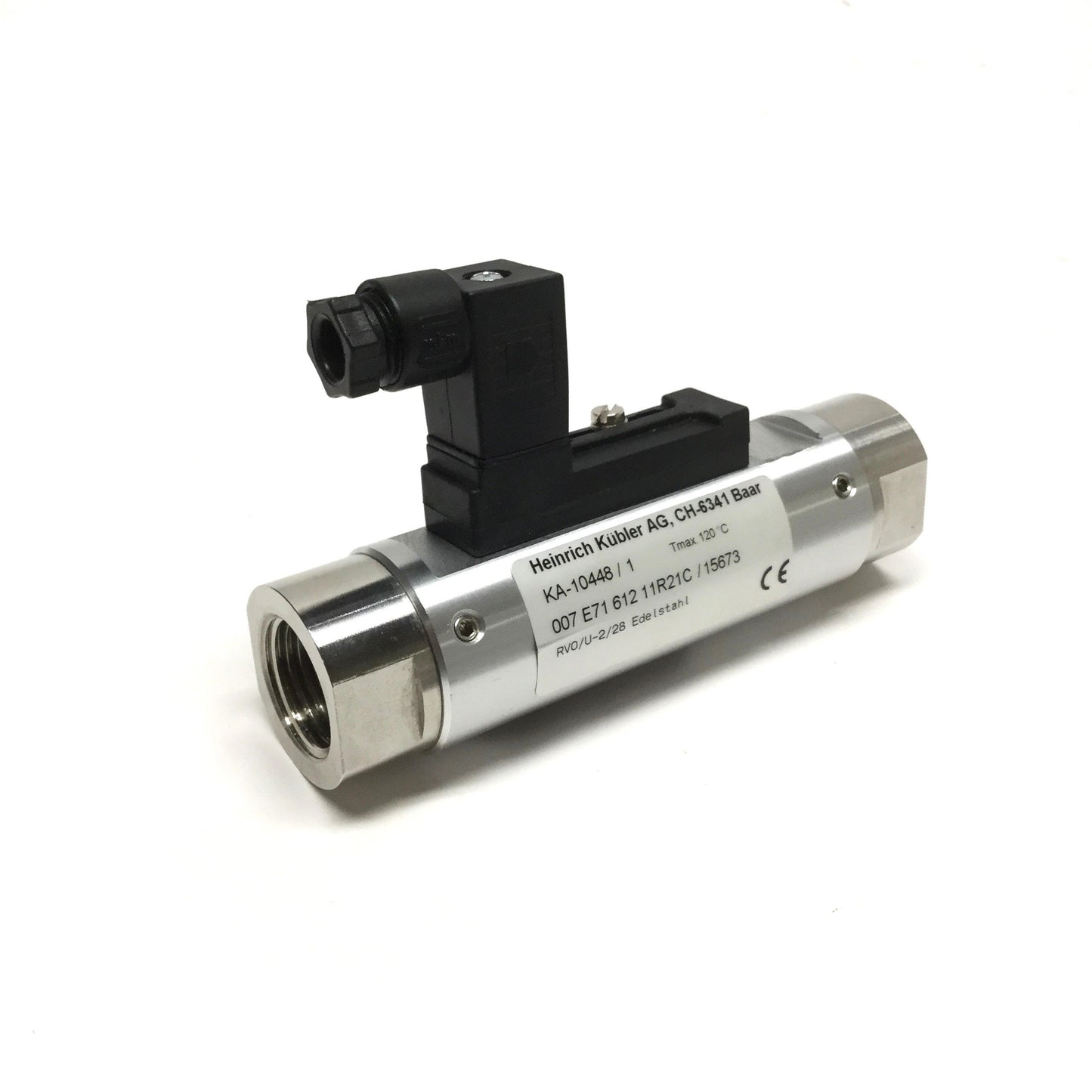 Used Heinrich Kubler RVO/U-2/28 Flow Monitor/Indicator, 12-28L/min Water, 3A 230V