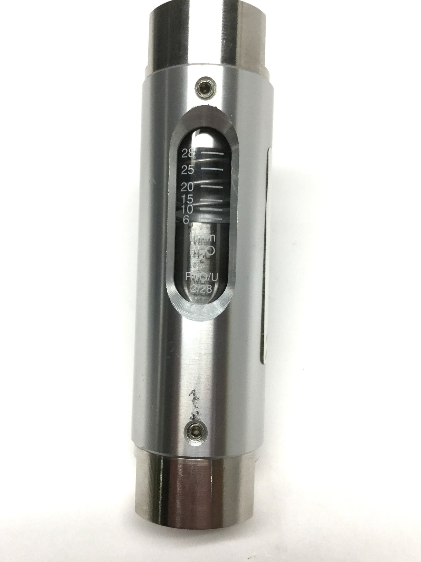 Used Heinrich Kubler RVO/U-2/28 Flow Monitor/Indicator, 12-28L/min Water, 3A 230V