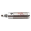 Used Bimba M-091-D Pneumatic Cylinder, ø1-1/16in Bore, 1in Stroke, 1/8in NPT, 250psi