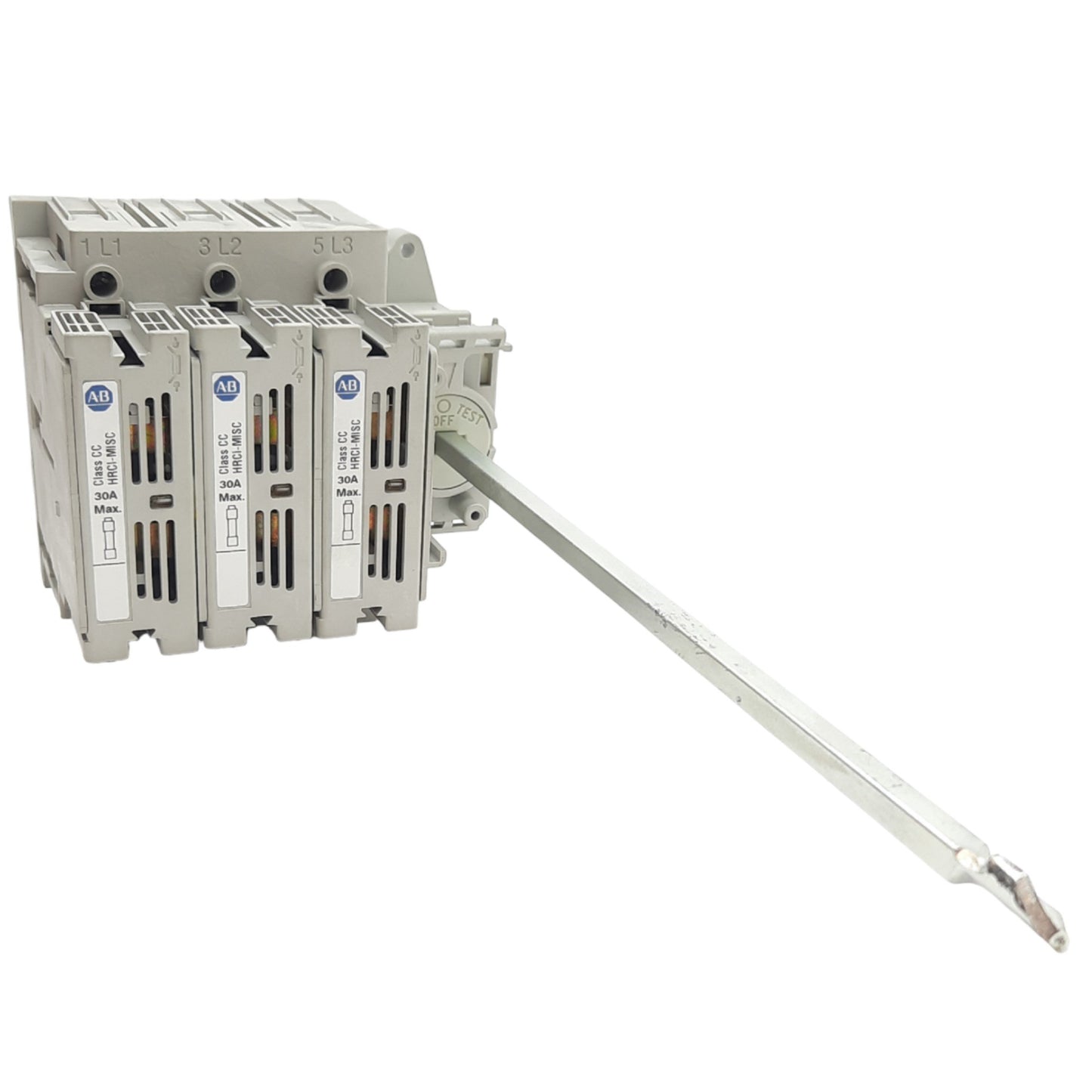 Used Allen Bradley 194R-C30-1753 Disconnect Switch 600VAC Max, 250VDC Max, 30A