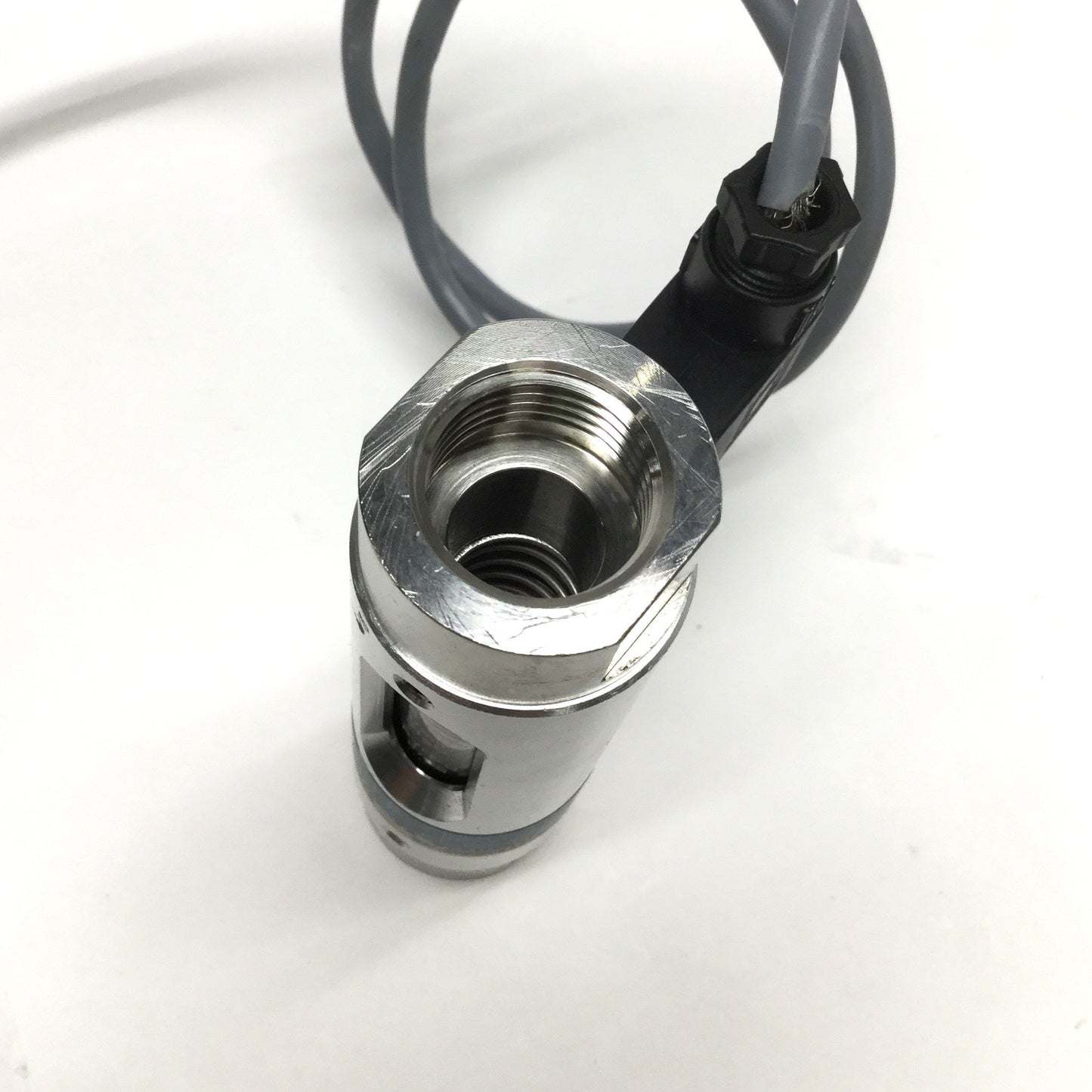 Used Meister Fluids RVO/U-2/28 Flow Monitor/Indicator, 12-28L/min Water, 3A 230V
