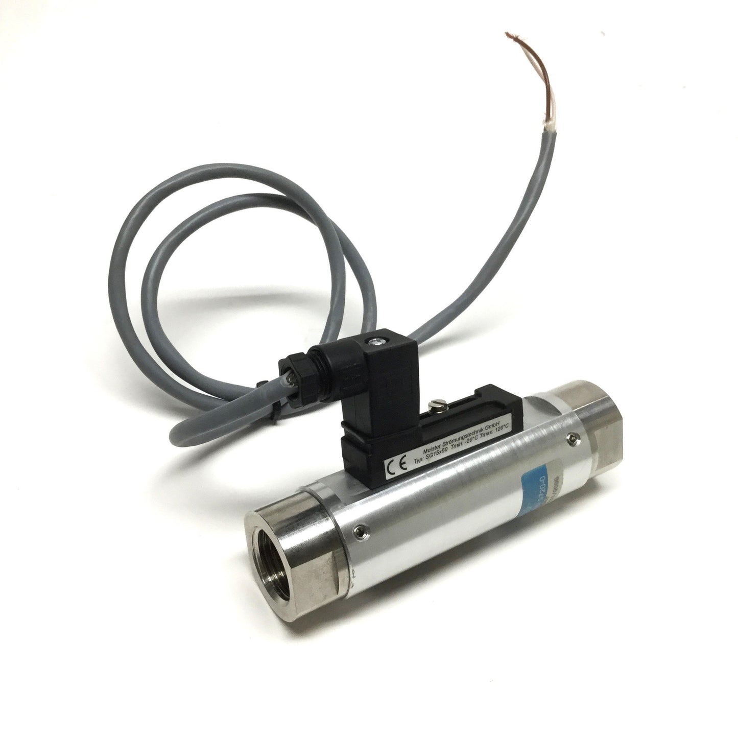Used Meister Fluids RVO/U-2/28 Flow Monitor/Indicator, 12-28L/min Water, 3A 230V