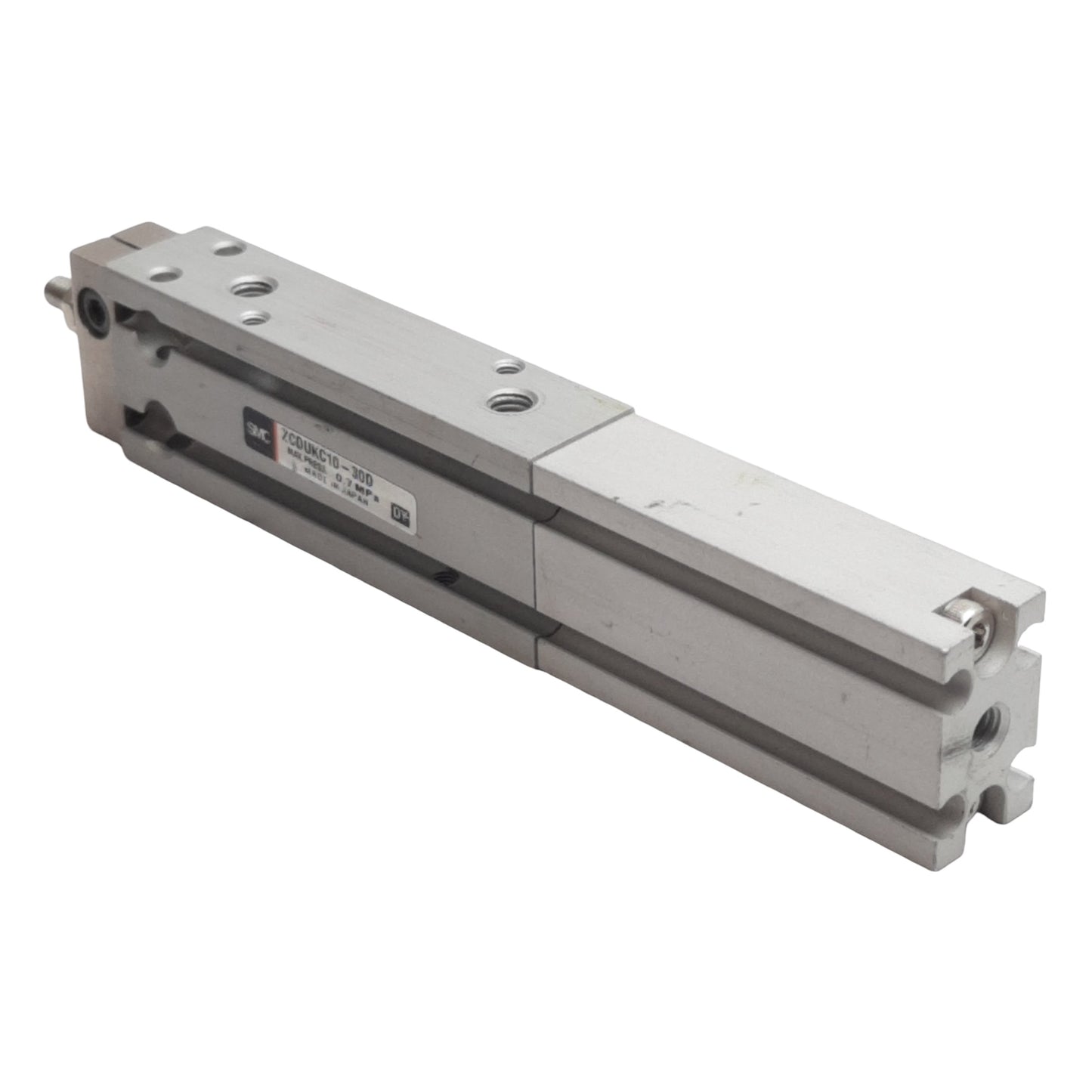 Used SMC ZCDUKC10-30D Pneumatic Cylinder, ø10mm Bore, 30mm Stroke, M5, 0.7MPa