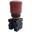 Used Eaton Moeller M22-PV-K01 Emergency Stop Push Button, 1 N.C, ø22mm, 600VAC at 5A