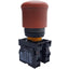 Used Eaton Moeller M22-PV-K01 Emergency Stop Push Button, 1 N.C, ø22mm, 600VAC at 5A