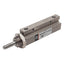 Used SMC NCDJPB10-100D Pneumatic Pin Cylinder ø3/8in Bore, 1in Stroke, #10-32, 100psi