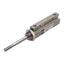 Used SMC NCDJPB10-100D Pneumatic Pin Cylinder ø3/8in Bore, 1in Stroke, #10-32, 100psi