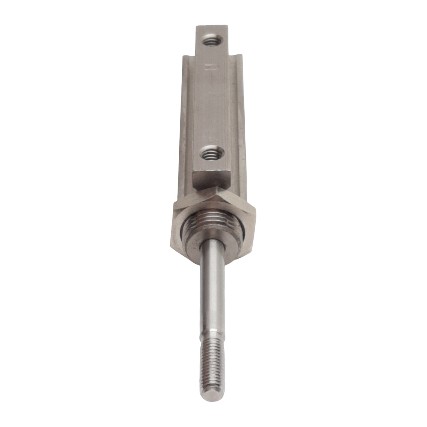 Used SMC NCDJPB10-100D Pneumatic Pin Cylinder ø3/8in Bore, 1in Stroke, #10-32, 100psi