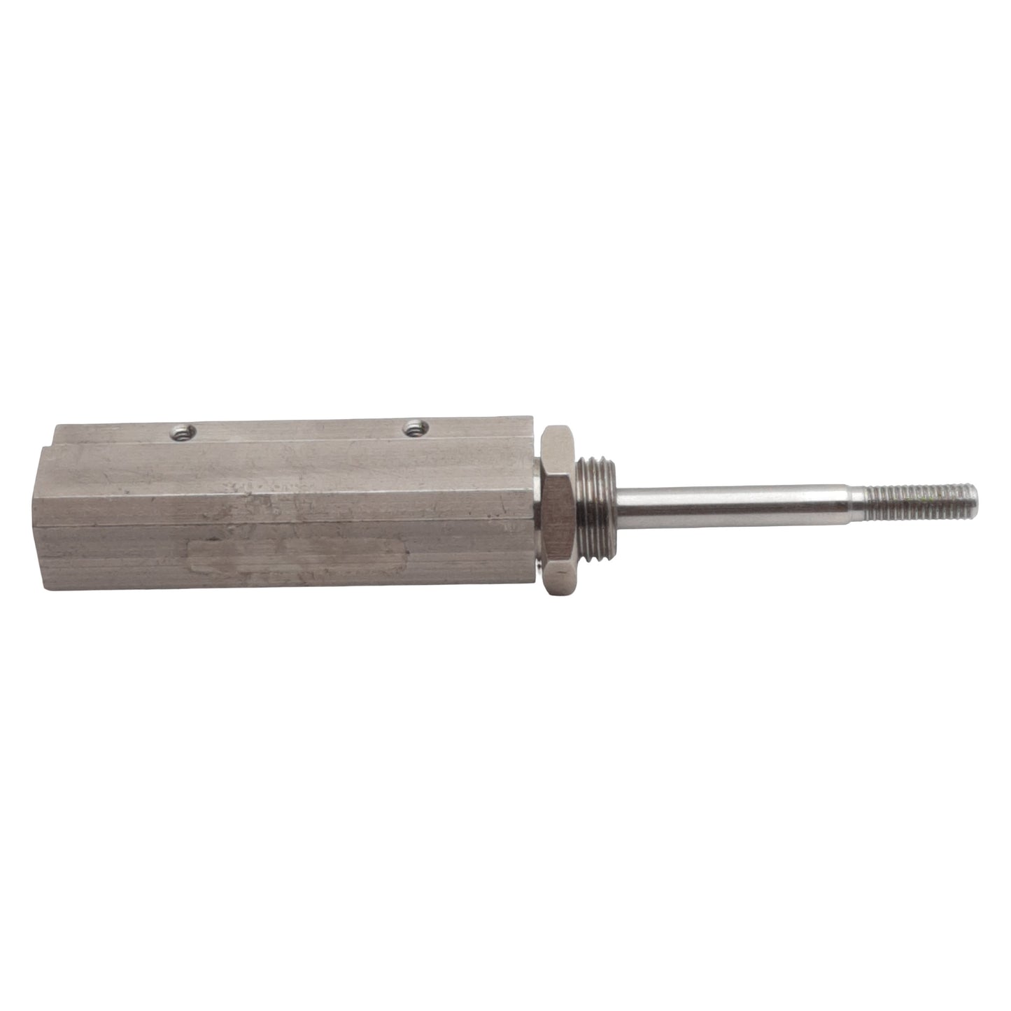 Used SMC NCDJPB10-100D Pneumatic Pin Cylinder ø3/8in Bore, 1in Stroke, #10-32, 100psi