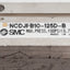 Used SMC NCDJPB10-125D-B Pneumatic Pin Cylinder, ø3/8in Bore, 1-1/4in Stroke, 0.7MPa